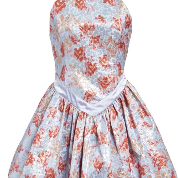 🔥🔥NWT Floral  LoveShackFancy OLA DRESS
MORNING CAPPUCCINO
Size: 12 - Picture 4 of 13